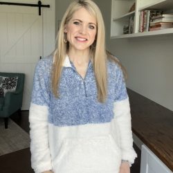 Crystal's sherpa pullover